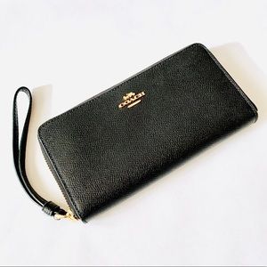 Coach Accordion Zip Wallet
